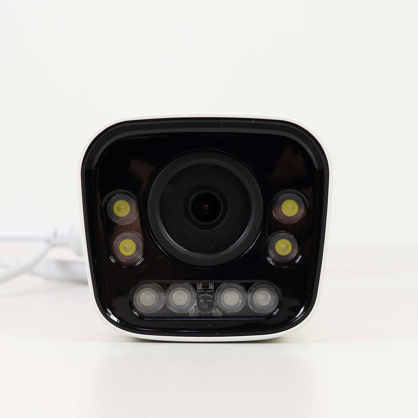Camera supraveghere video PNI IP7729 5MP, 4mm, 8 LED-uri, D-WDR, P2P, ONVIF, 12V, pentru exterior, alb