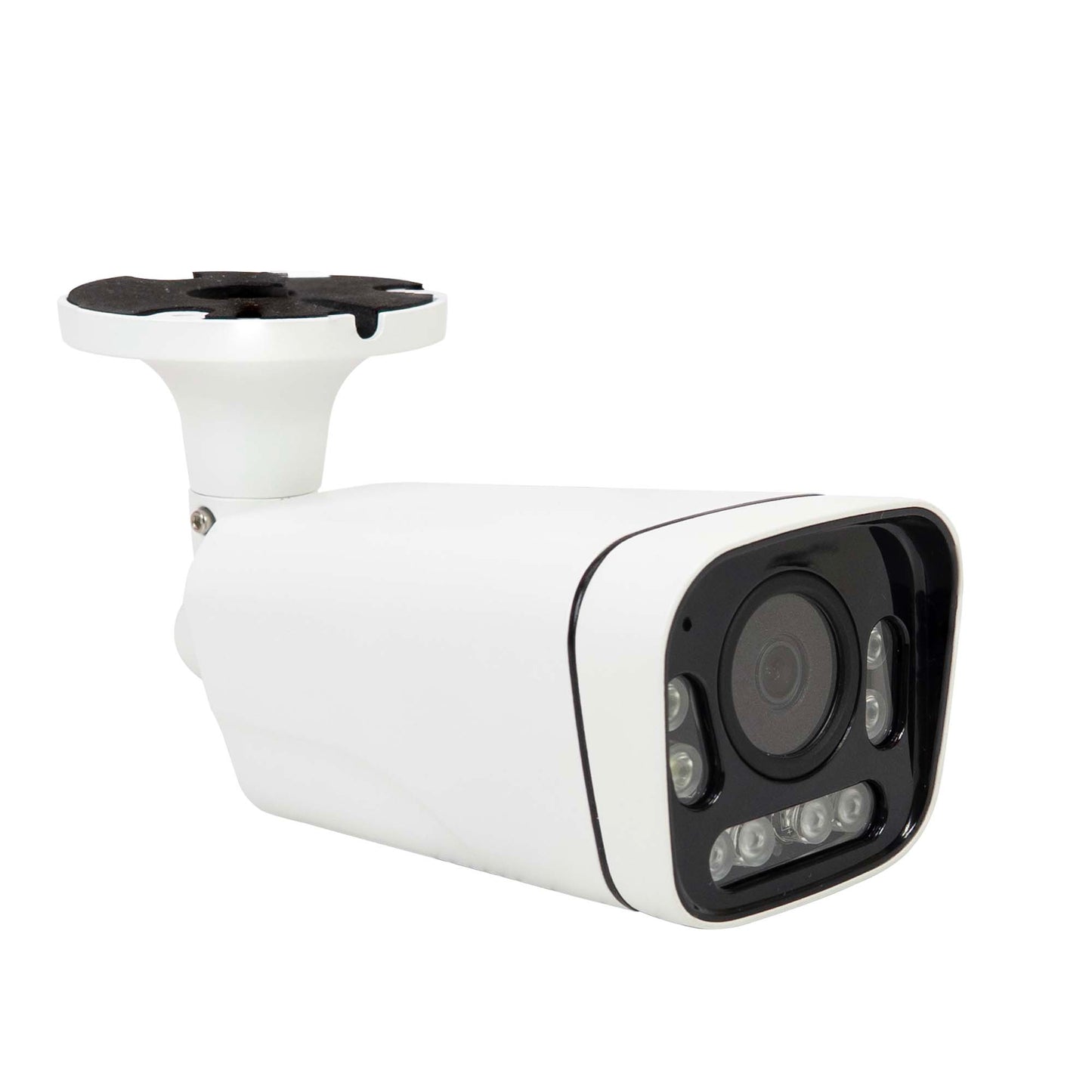 Camera supraveghere video PNI IP7729 5MP, 4mm, 8 LED-uri, D-WDR, P2P, ONVIF, 12V, pentru exterior, alb