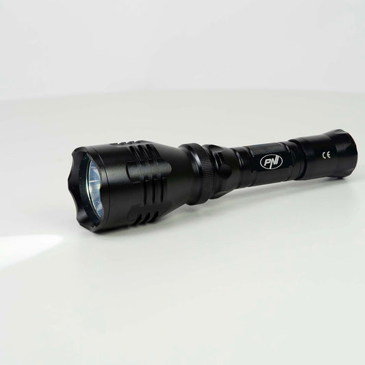 Lanterna PNI Adventure FBW48 cu LED, 750lm, aluminiu, acumulator 3000 mAh, distanta 450 metri, negru