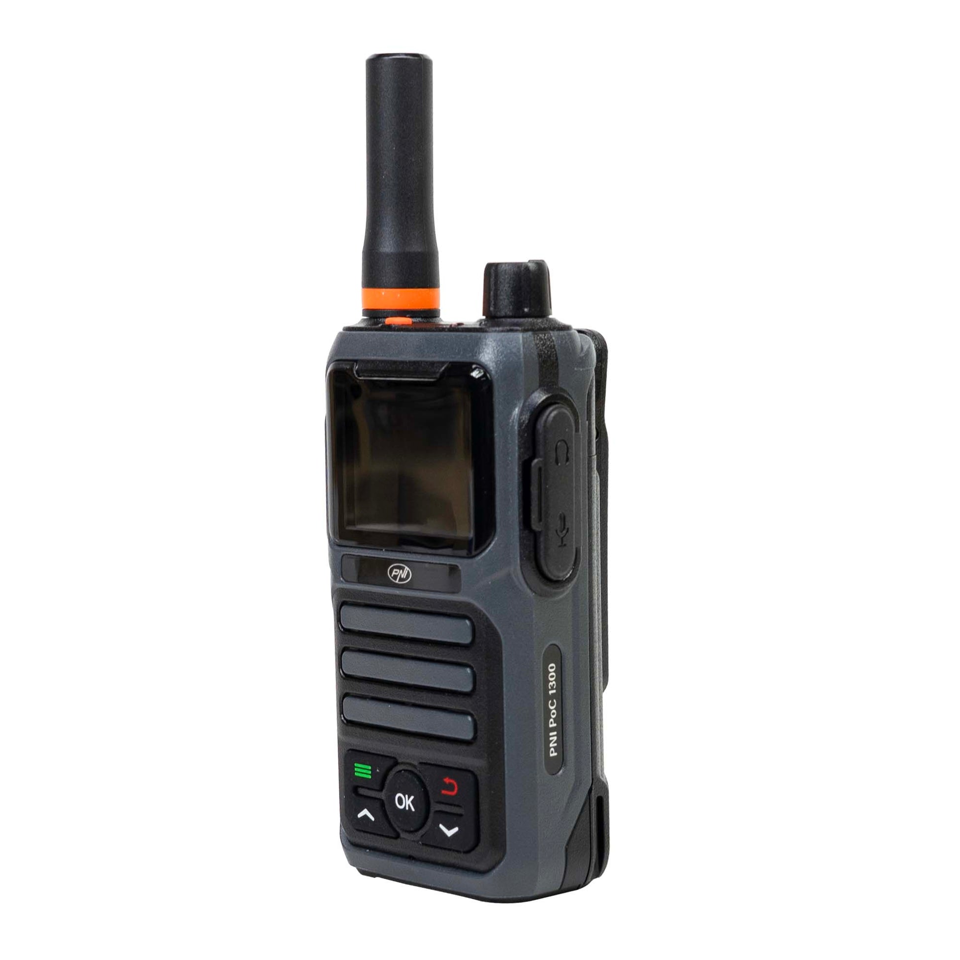 Statie radio portabila PNI PoC 1300 GSM 4G LTE, Linux OS, ecran color 1.77 inch, acumulator Li-Ion 4400 mAh