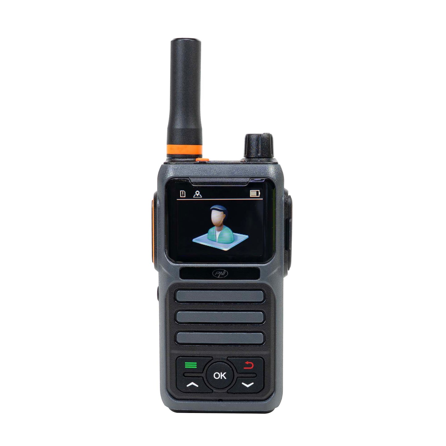 Statie radio portabila PNI PoC 1300 GSM 4G LTE, Linux OS, ecran color 1.77 inch, acumulator Li-Ion 4400 mAh