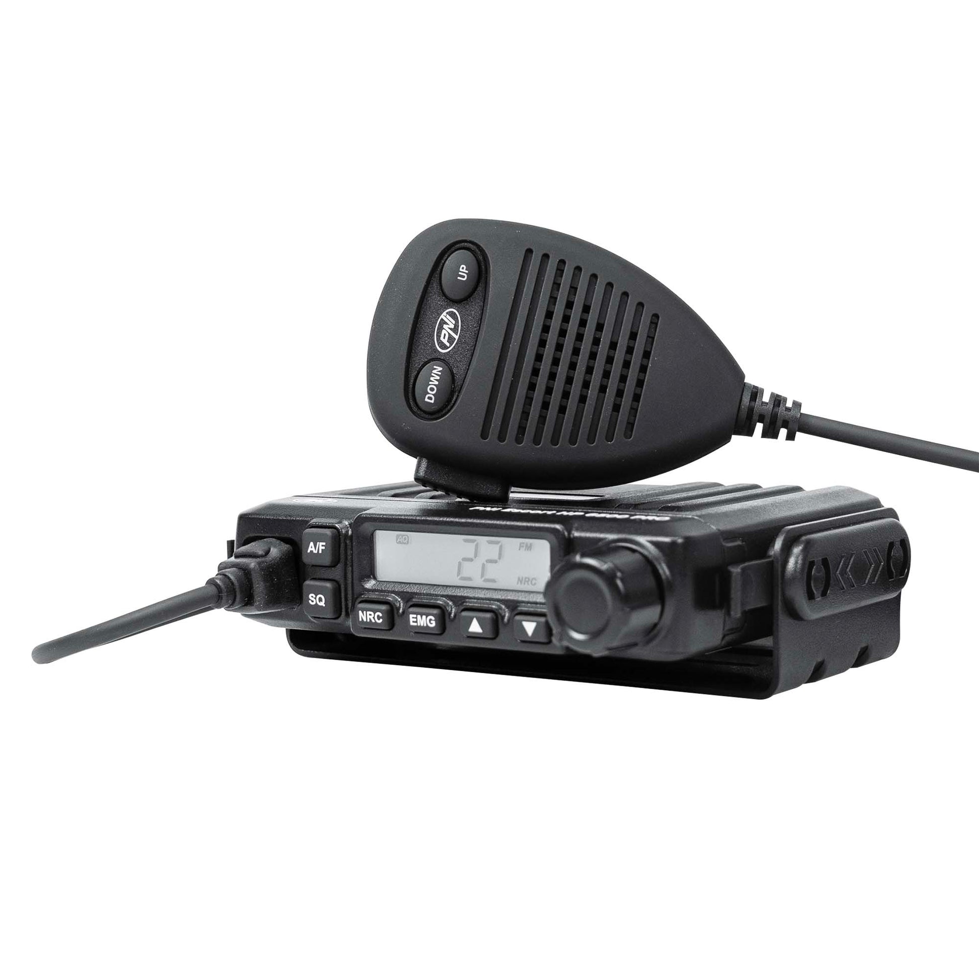 Statie radio CB PNI Escort HP 6500 PRO, multi-standard, VOX, NRC, 4W, AM-FM, 12V, SQ, ASQ, mufa de bricheta inclusa