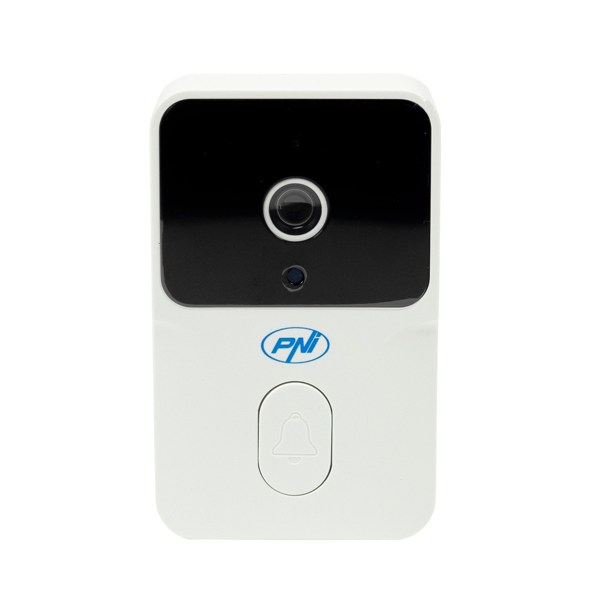 Sonerie video PNI Safe House IDB15 WiFi, vizibilitate noctura, IP54, acumulator incorporat, control din aplicatia Tuya