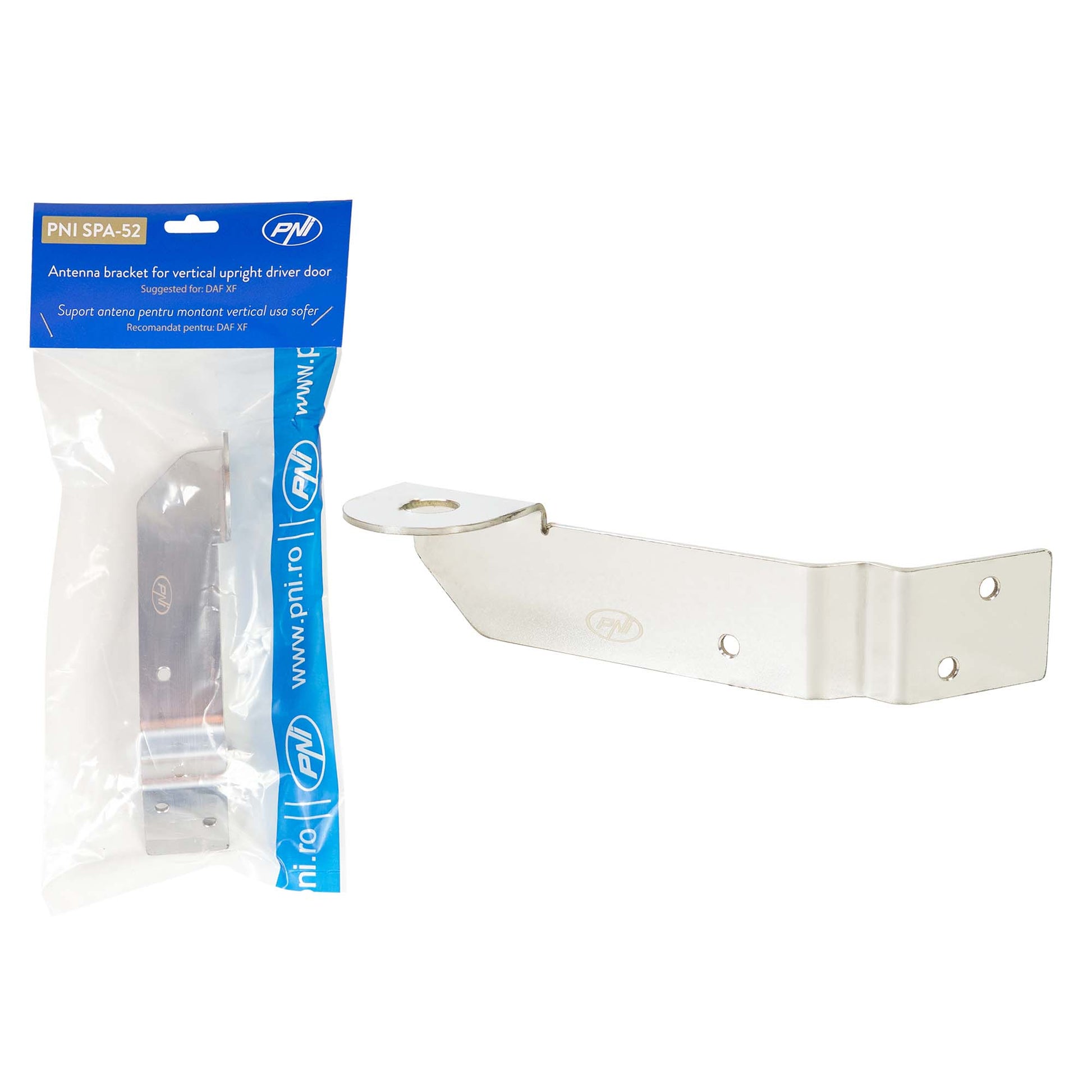 Suport antena PNI SPA-52 pentru montant vertical usa sofer, recomandat pentru DAF XF SERIE