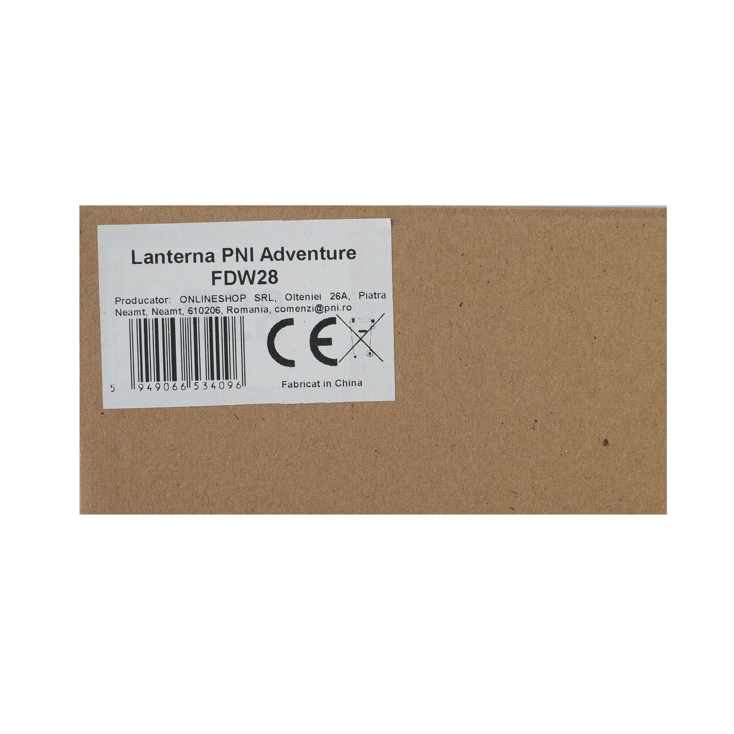 Lanterna PNI Adventure FDW28 5W, 650 lm, pana la 200 m, acumulator 18650 3000mAh