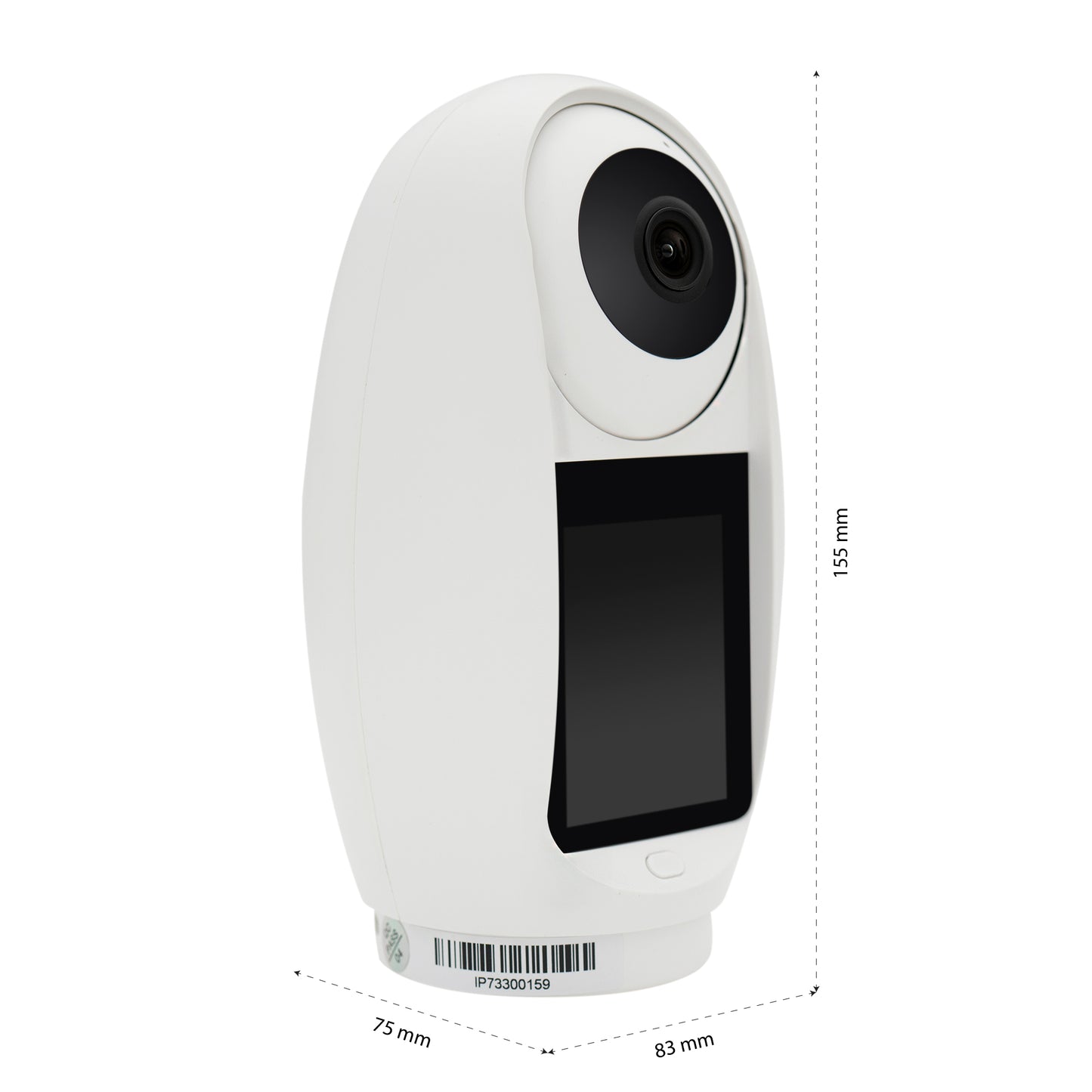 Camera supraveghere video PNI IP733 3MP, audio si video bidirectional, cu buton apelare prin Bluetooth, ecran, functie baby monitor