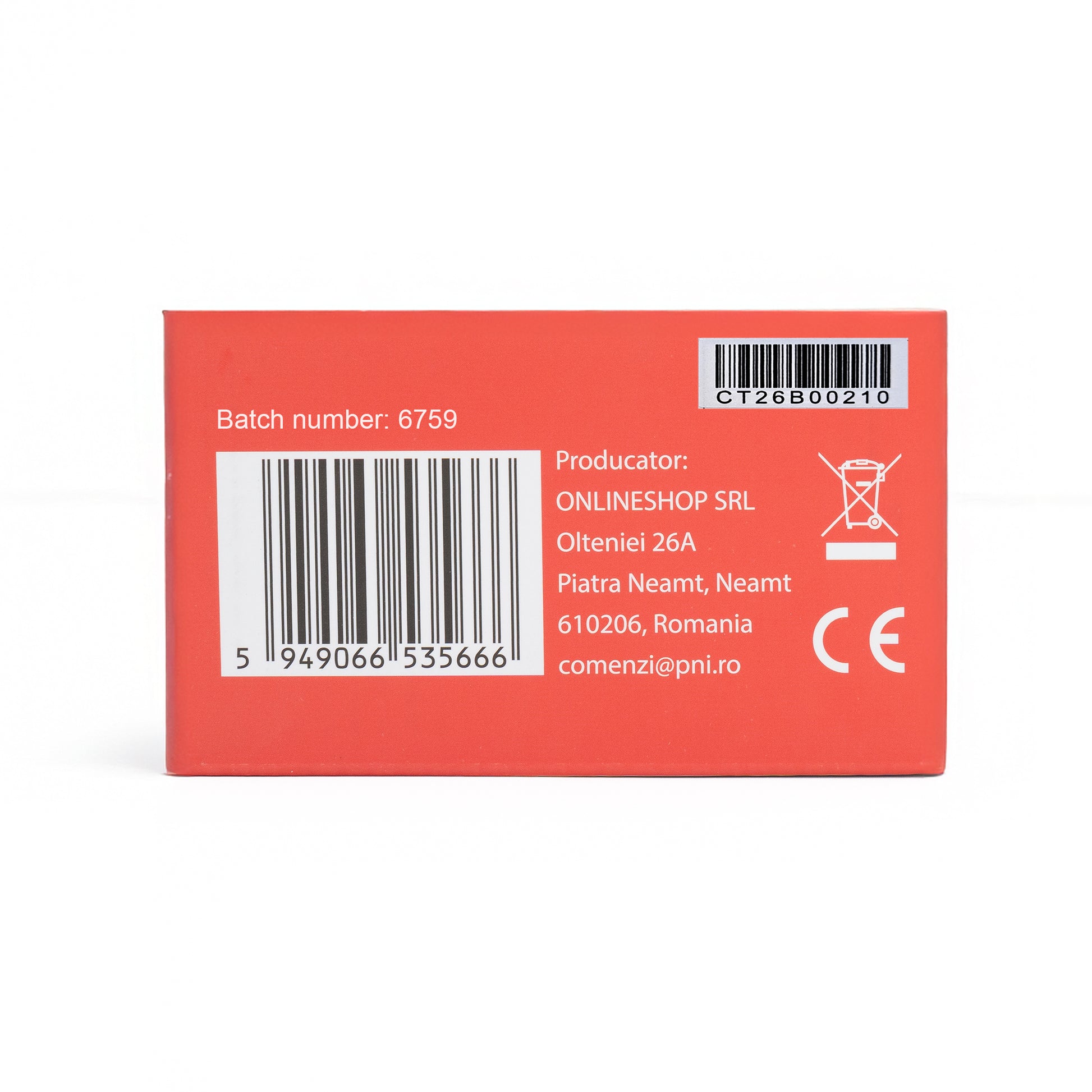 Termostat inteligent PNI CT26B WiFi incalzire in pardoseala electrica sau grup pompare, senzor pardoseala inclus, 10A, montaj incastrat, control din aplicatia Tuya Smart, programare zilnica, mod manual/automat, tensiune iesire 230V 10A