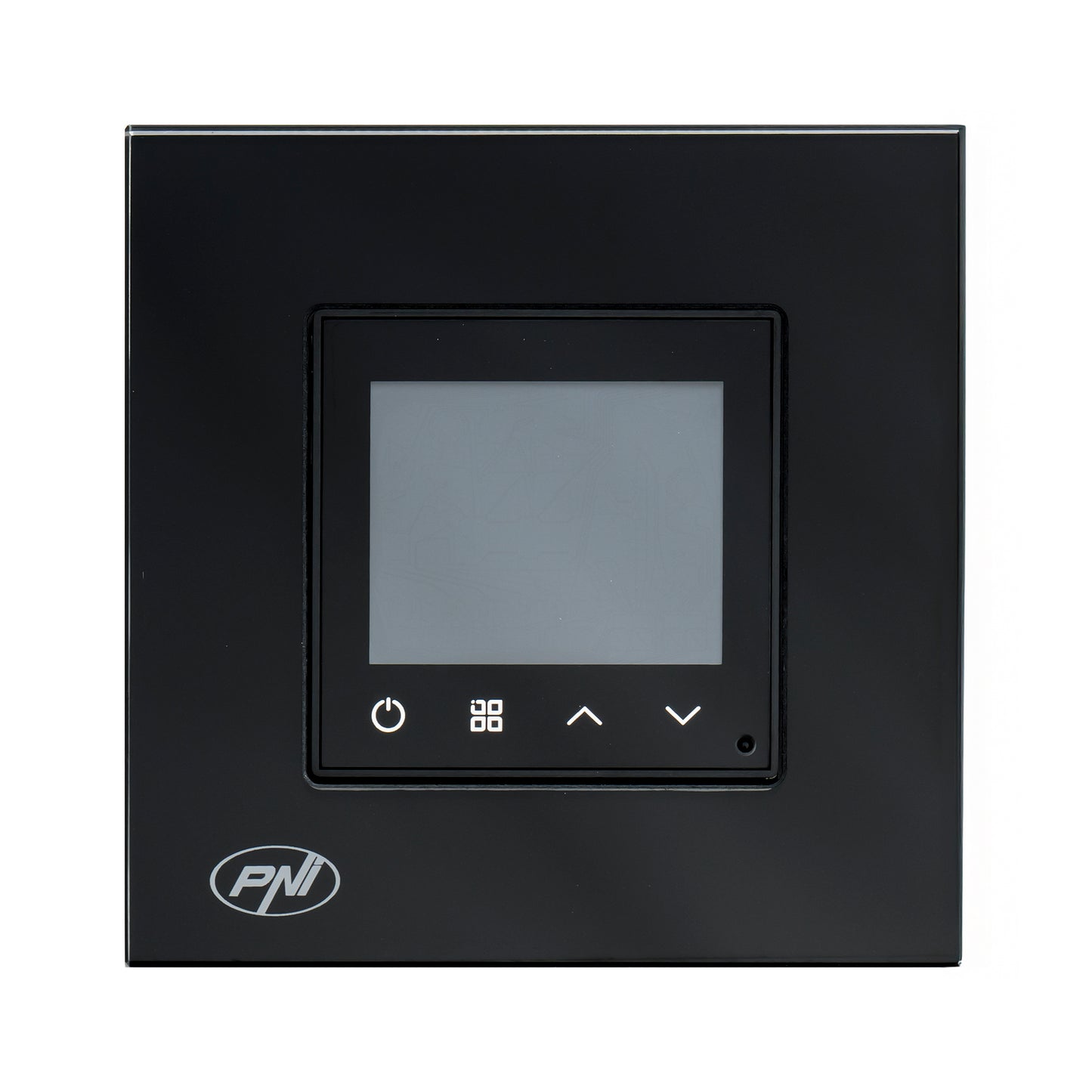 Termostat inteligent PNI CT25B WiFi pentru centrala termica pe gaz, montaj incastrat, 16A, control din aplicatia Tuya Smart, programare zilnica, mod manual/automat, culoare negru