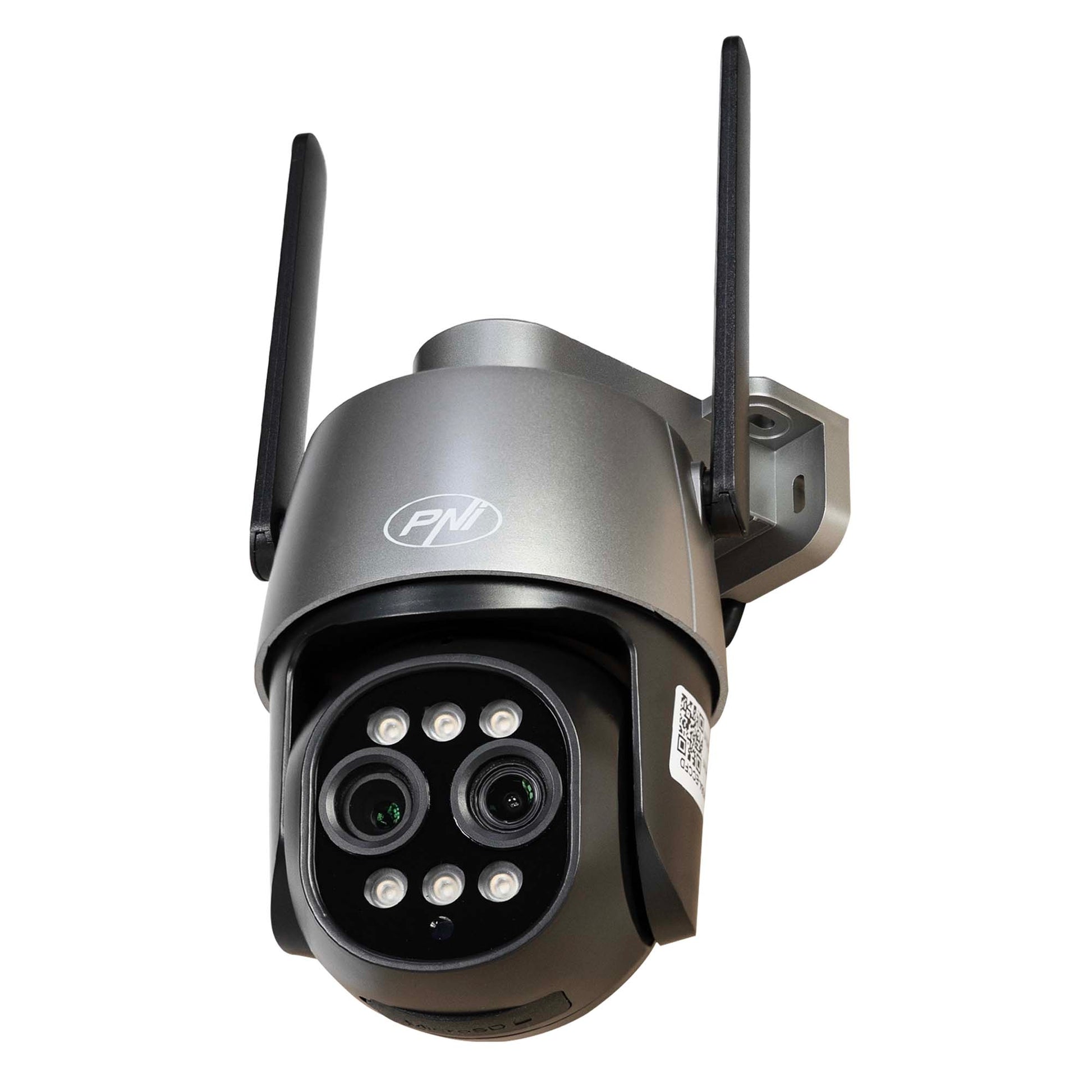 Camera supraveghere video PNI House IP574 cu Wi-Fi, PTZ, dual lens 4MP + 4MP, zoom optic 10X, IP65