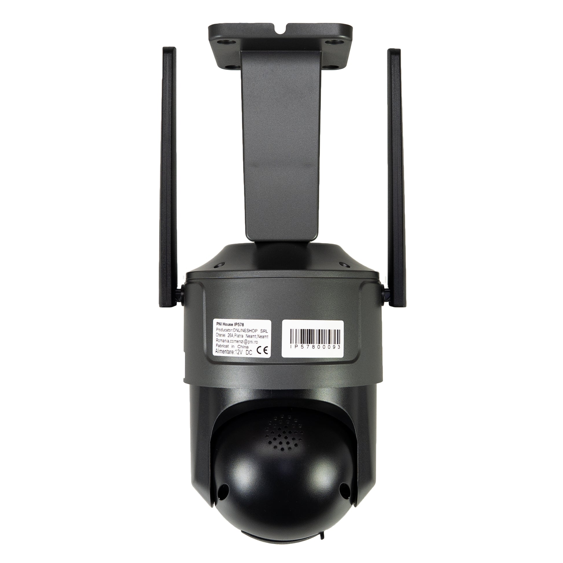 Camera supraveghere video PNI House IP578 cu Wi-Fi, PTZ, dual lens 8MP + 8MP, zoom optic 10X