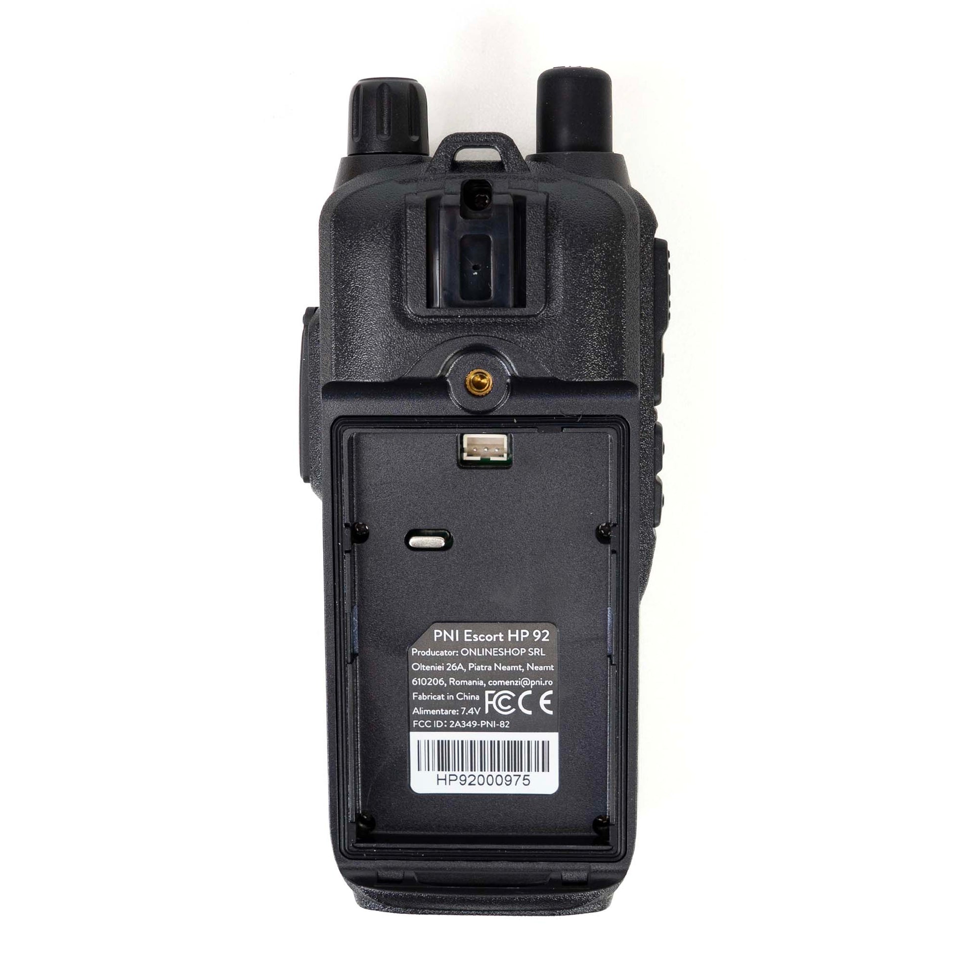 Statie radio CB portabila PNI Escort HP 92 multi standard, 4W, AM-FM, NRC, Dual Watch, Roger Beep, ASQ SQ reglabil, VOX, 12V-24V