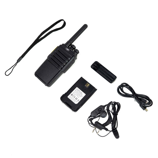 Statie radio portabila PNI DPMR R41 PRO 0.5W, 16CH, VOX, programabila, 1500mAh, casti cu microfon incluse