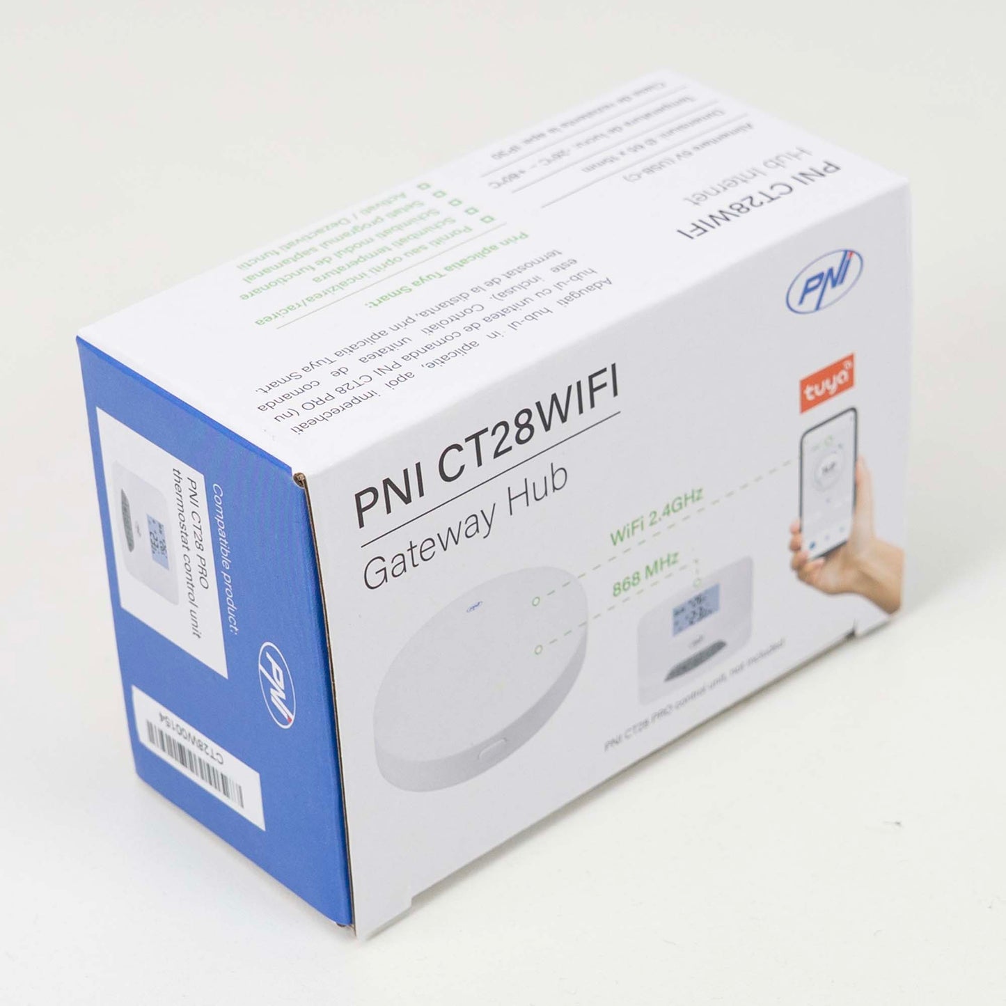 Hub Internet PNI CT28WIFI pentru modul de control PNI CT28 cu 8 zone incalzire in pardoseala