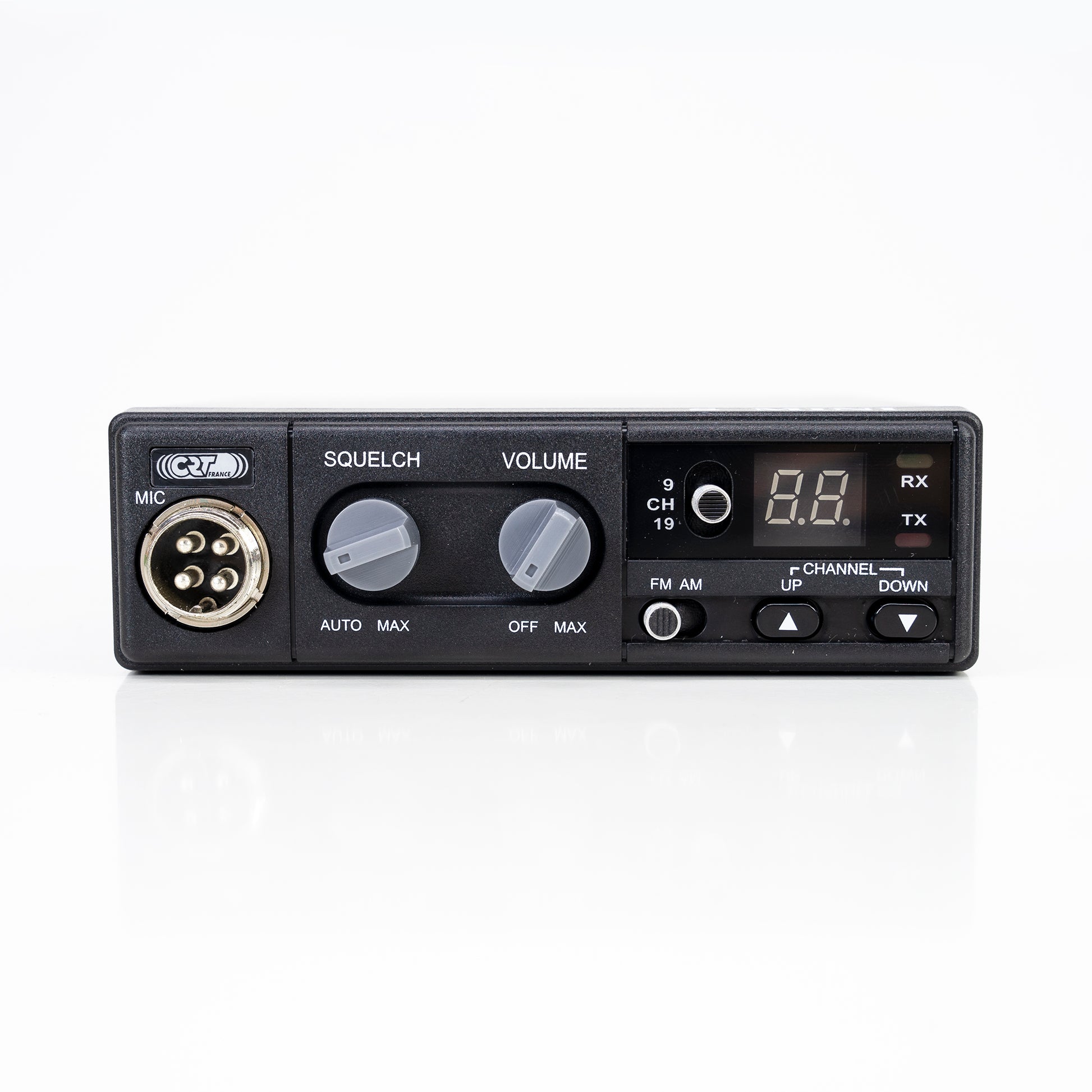 Pachet Statie radio CB CRT S Mini Dual Voltage 12/24V 4W + Antena CB PNI ML29