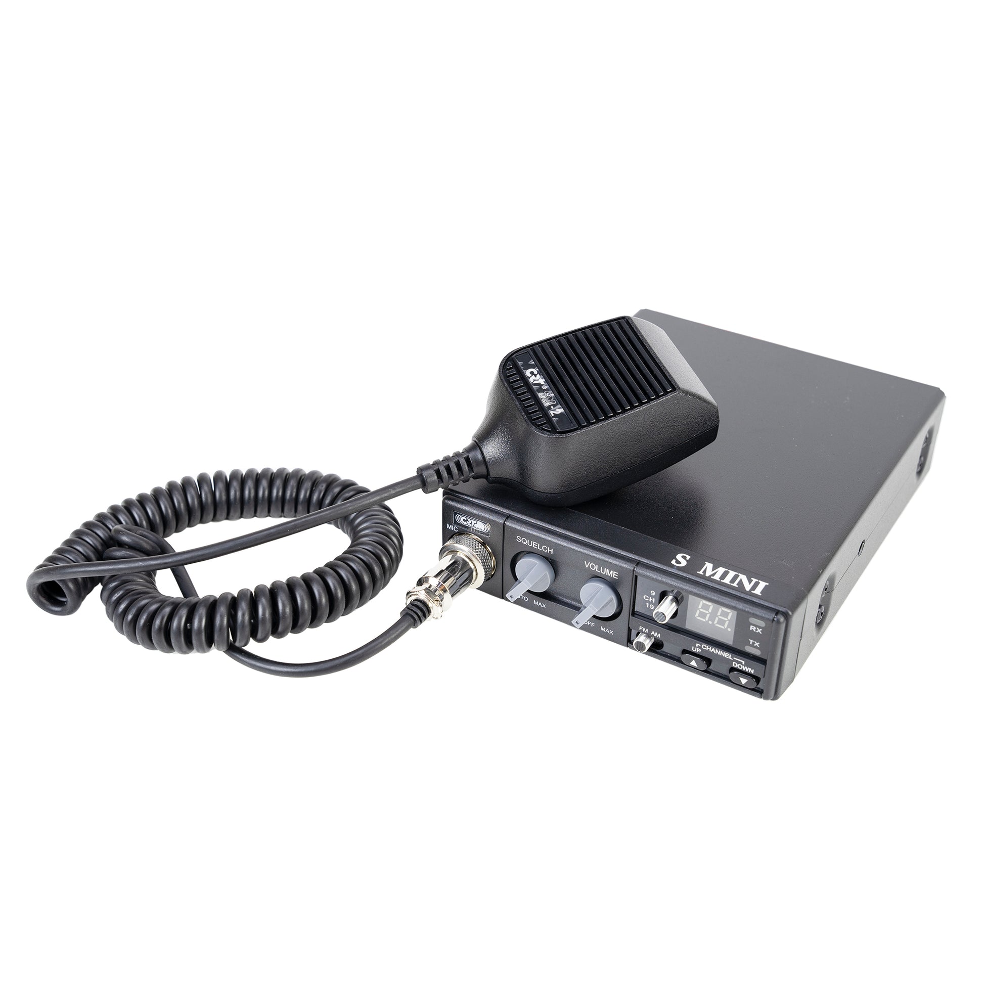 Pachet Statie radio CB CRT S Mini Dual Voltage 12/24V 4W + Antena CB PNI ML29