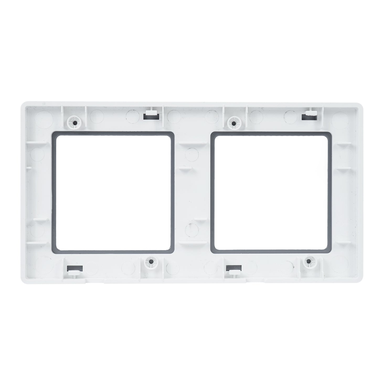 Kit Priza dubla inteligenta PNI SmartHome WP202 WiFi cu rama montaj ingropat control prin internet