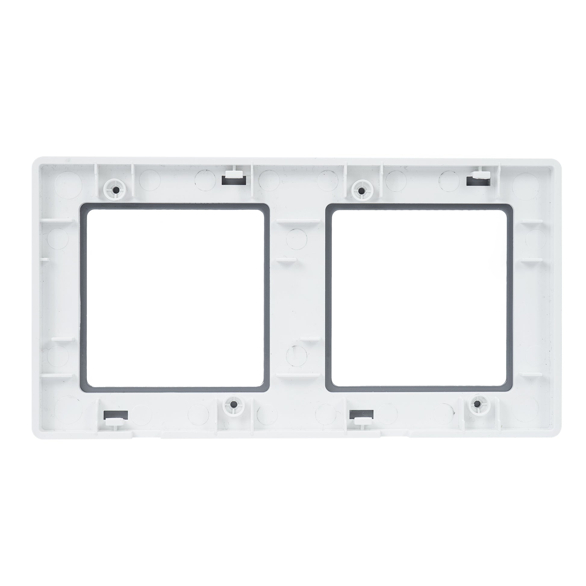 Kit Priza dubla inteligenta PNI SmartHome WP202 WiFi cu rama montaj ingropat control prin internet