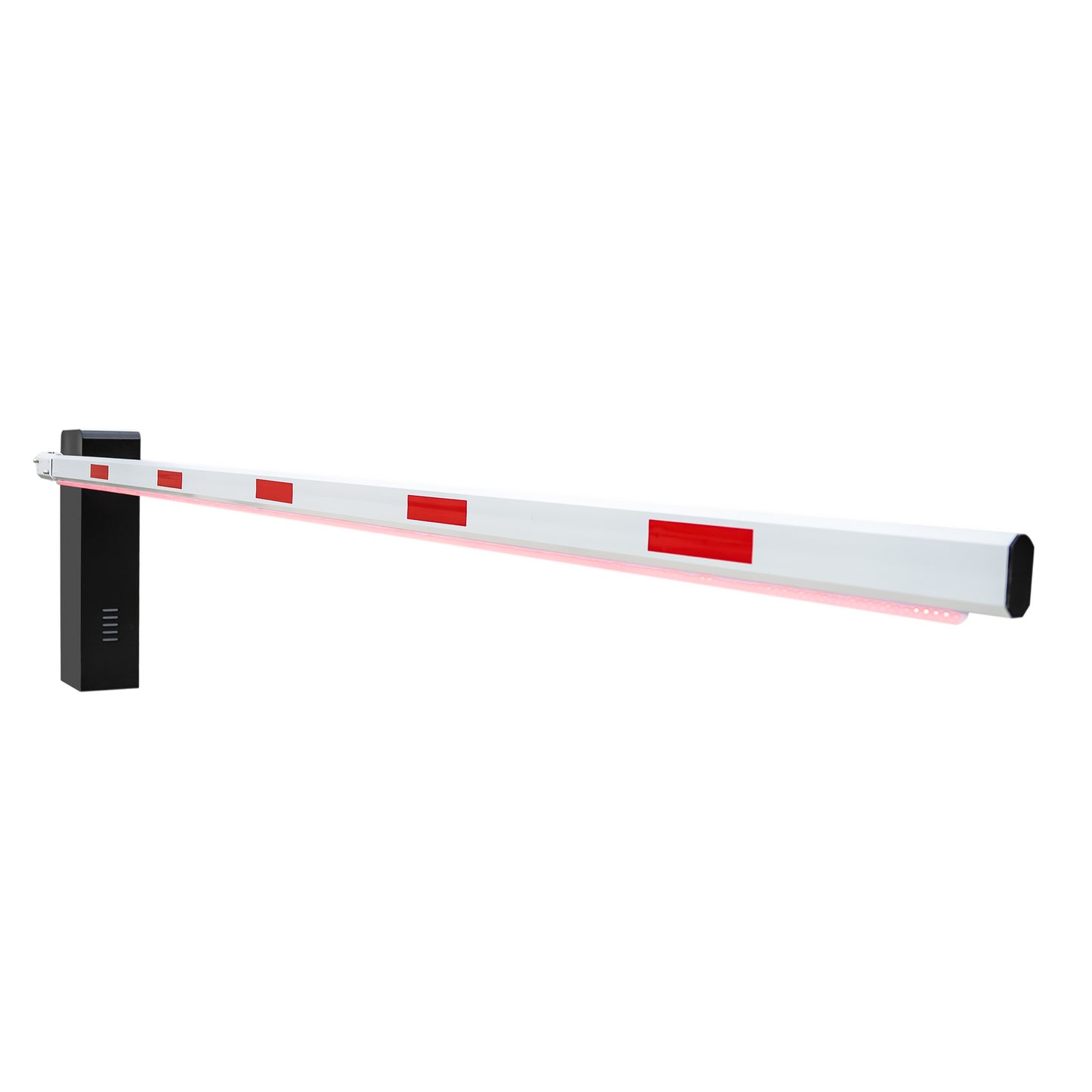 Bariera acces parcare stanga PNI BPL506S cu Led, lungime bariera 6m, telecomanda inclusa