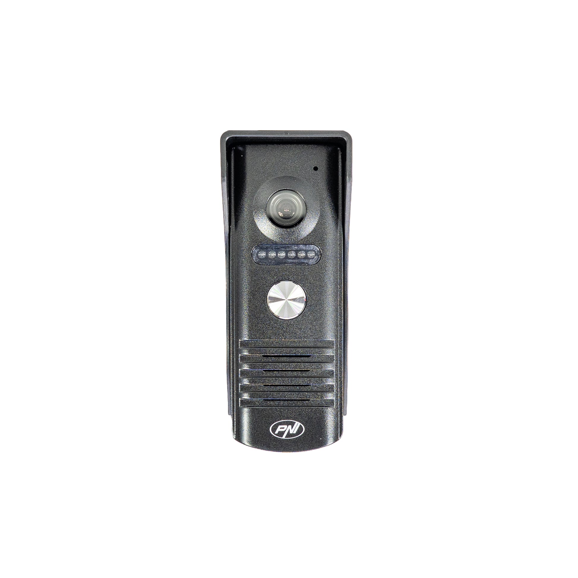 Interfon video PNI DF930 cu 1 monitor, ecran LCD 7 inch, 800x480, iesire yala electromagnetica, negru