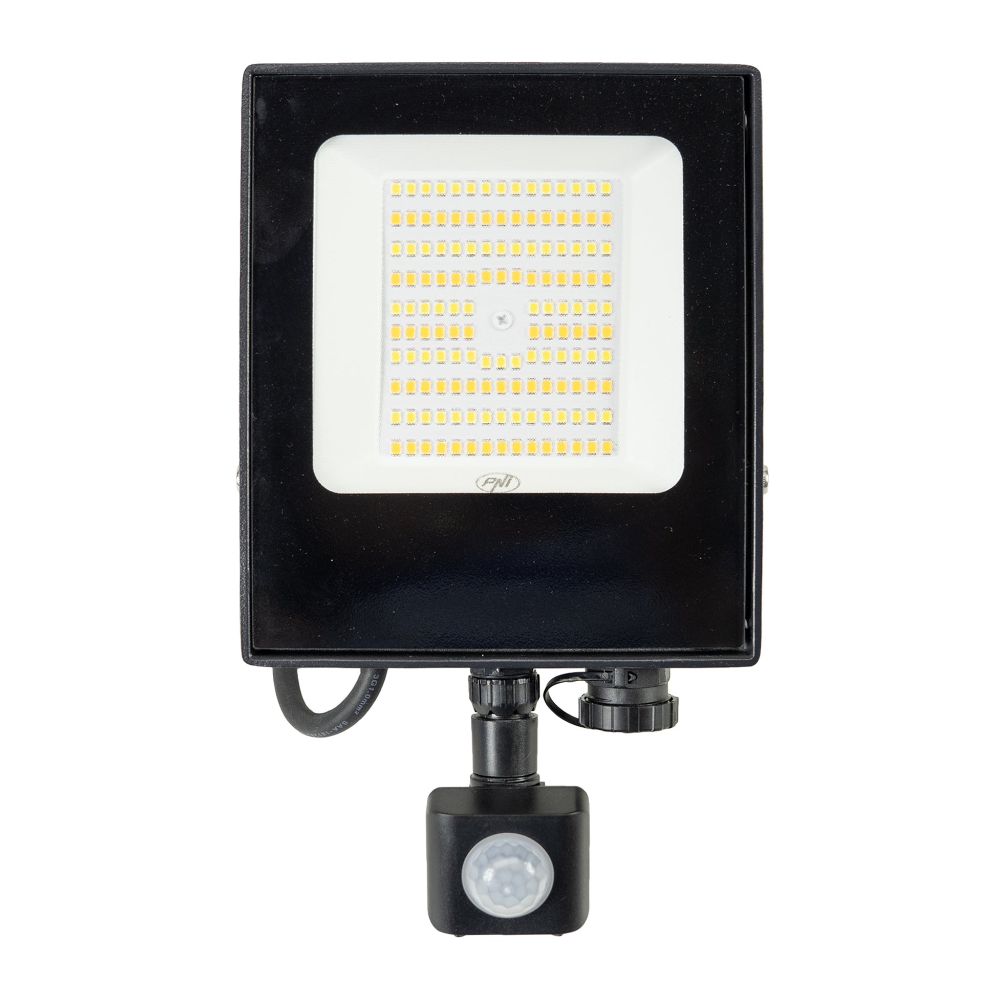 Reflector LED PNI GreenHouse WS550 50W cu senzor de miscare, setare sensibilitate, durata iluminare, 3000K - 6500K, functie dimming, alimentare 230V