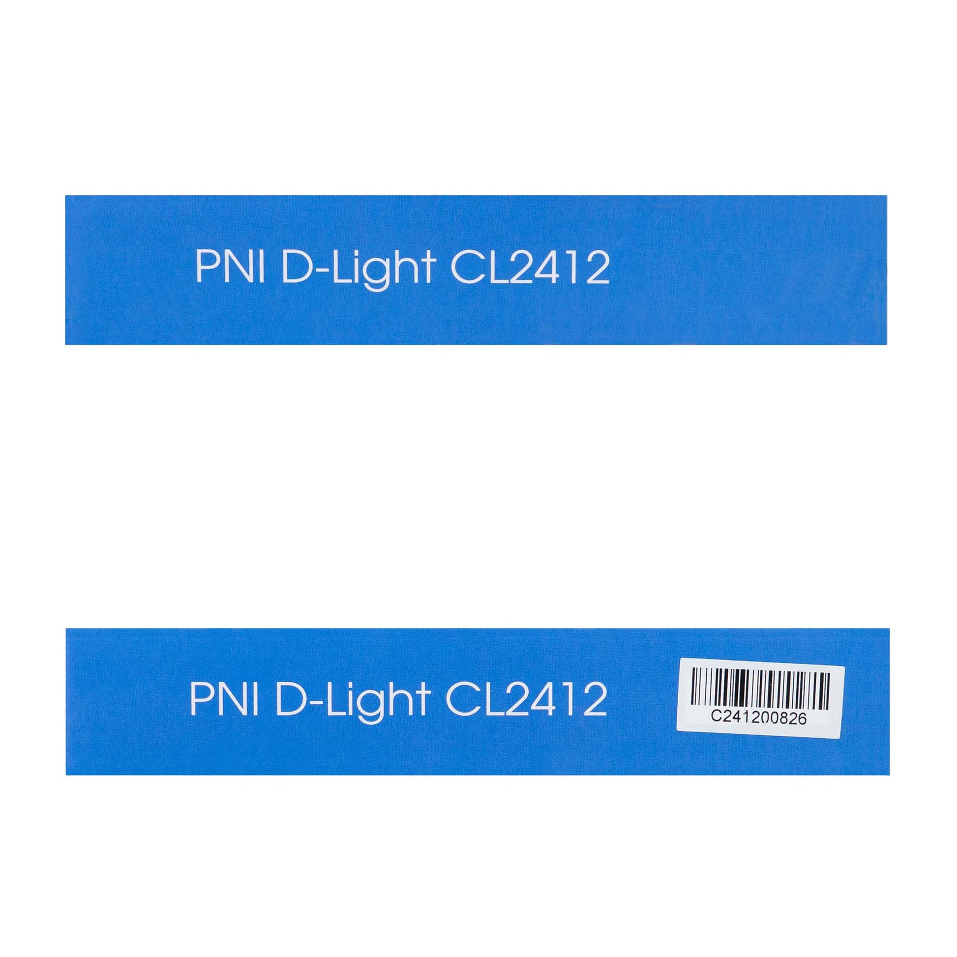 Plafoniera LED PNI D-Light CL2412 12W, rotunda 16.7 cm, 6400K, alimentare 230V, 1320 lm, alb rece