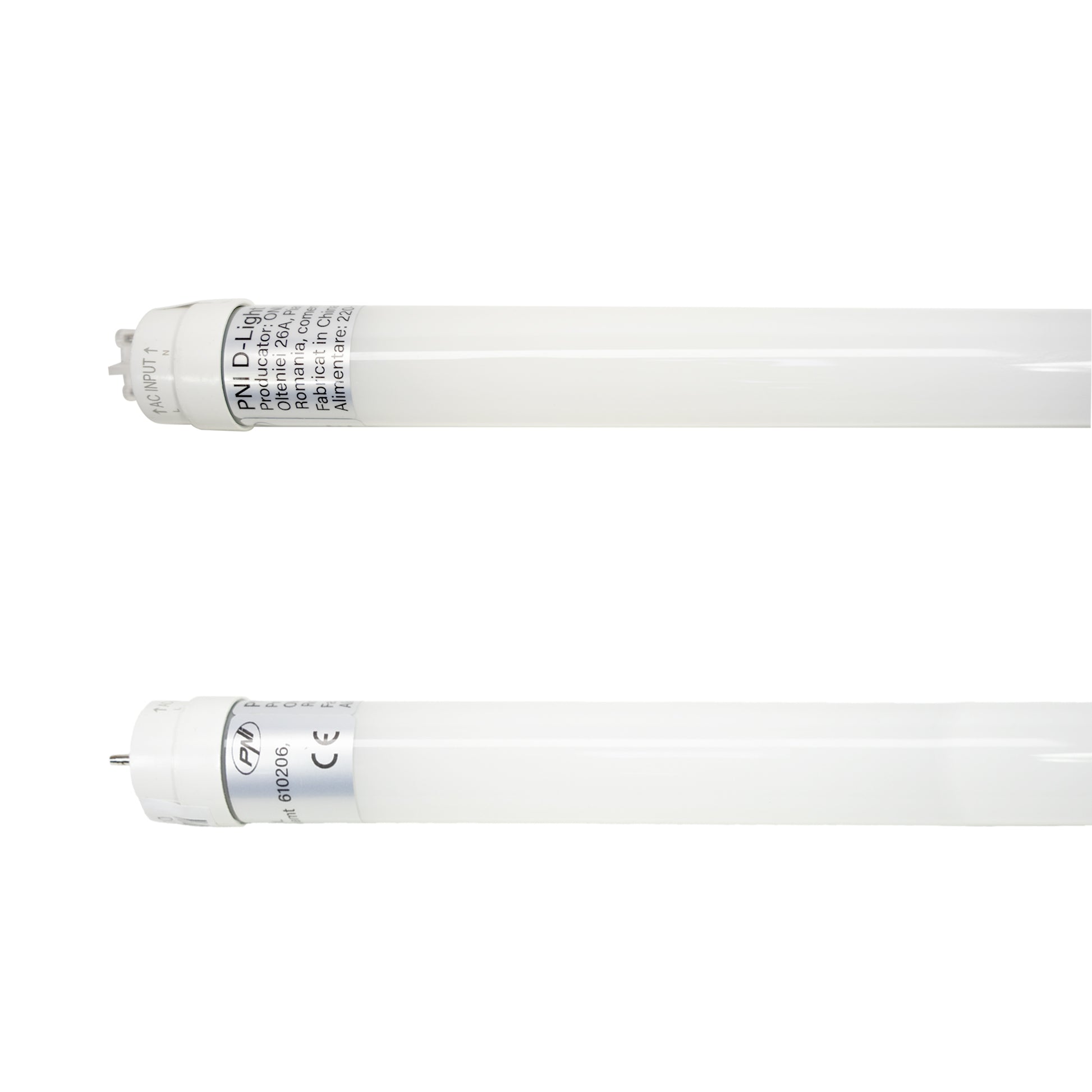 Tub LED PNI D-Light T8 18W din sticla lungime 120cm 1850lm, 6400K, alb rece, IP65