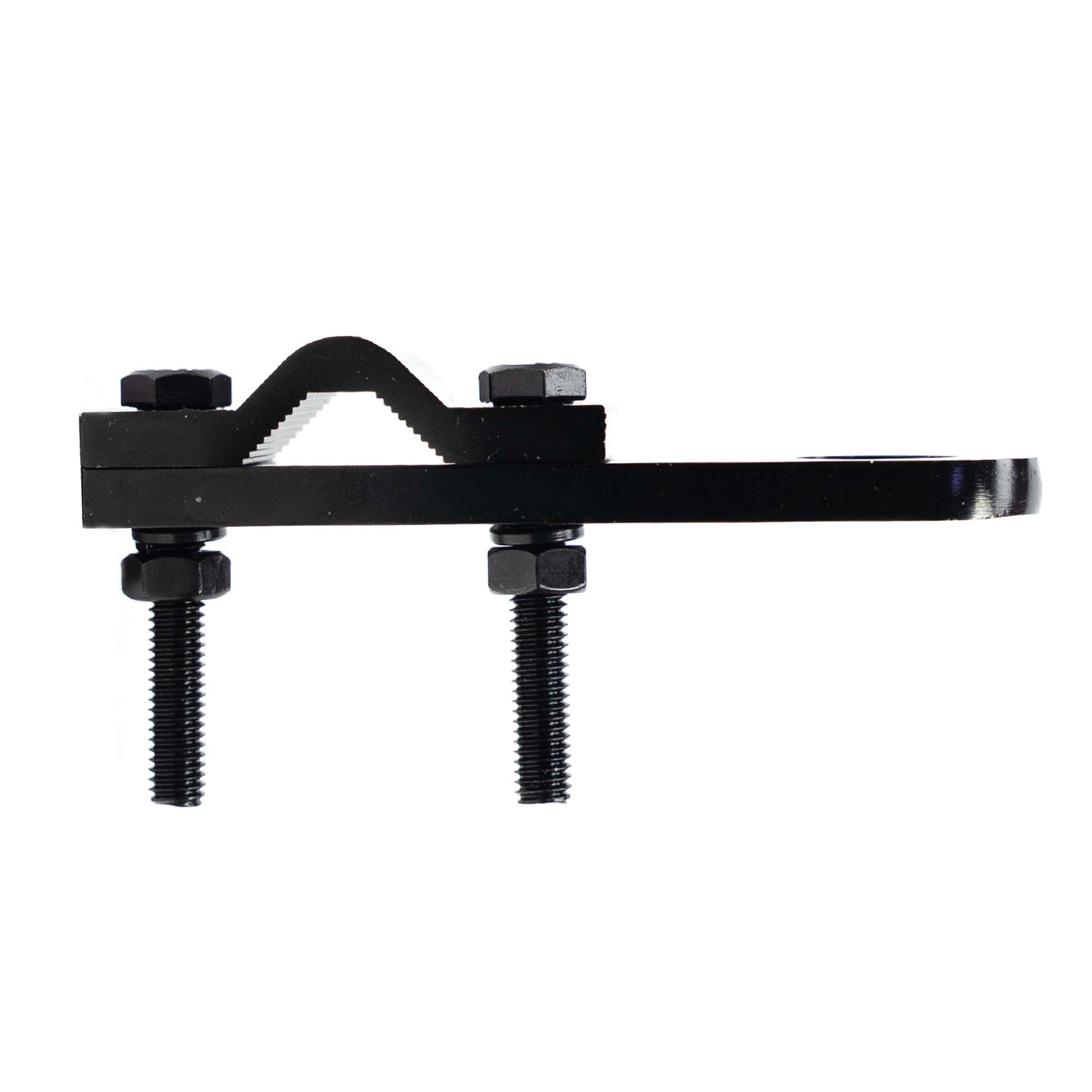Suport din aluminiu PNI L15S pentru montaj antena radio CB, negru