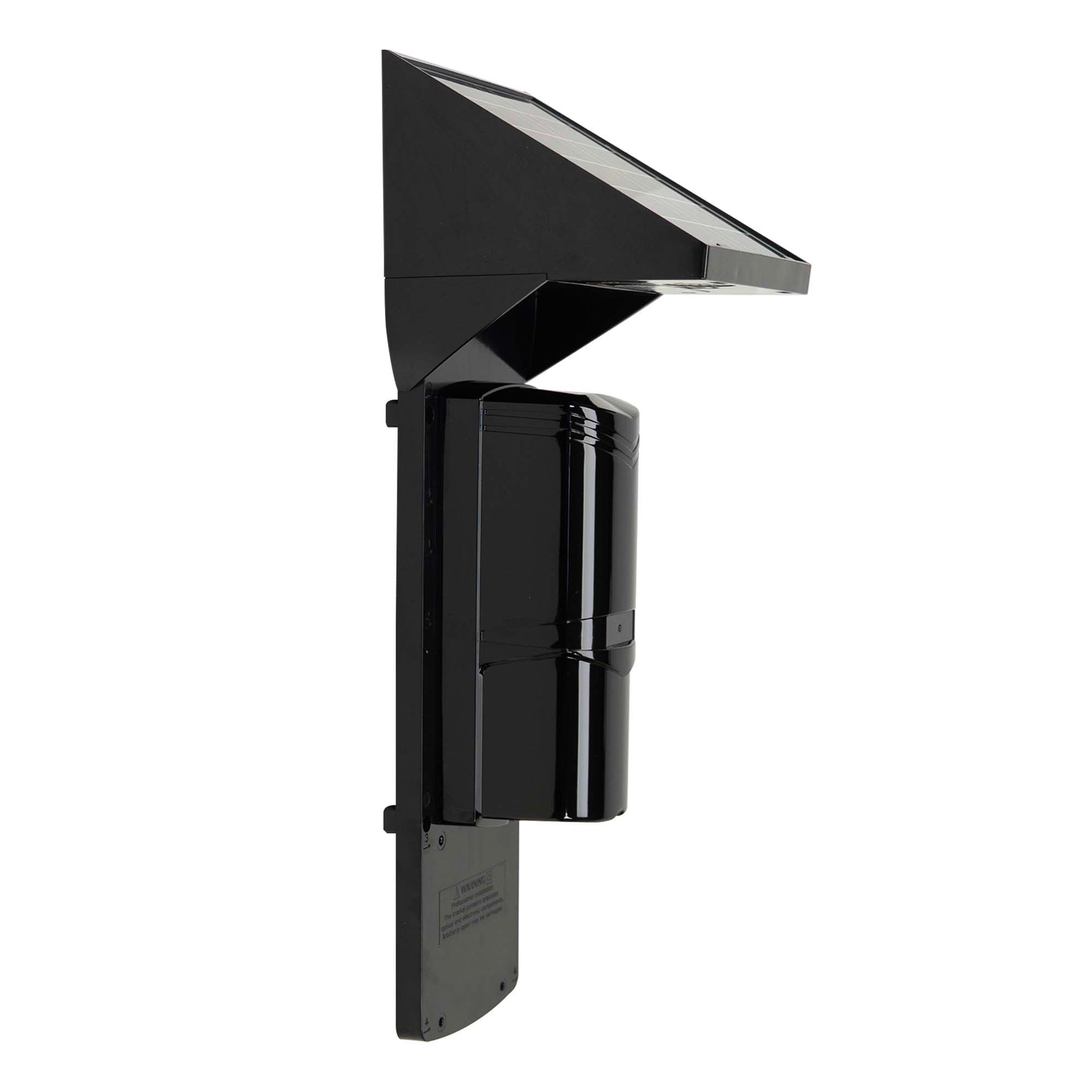 Bariera perimetrala IR PNI BP100S pana la 100m, 2 raze, alimentare solara, 4000 mAh, conexiune wireless, negru