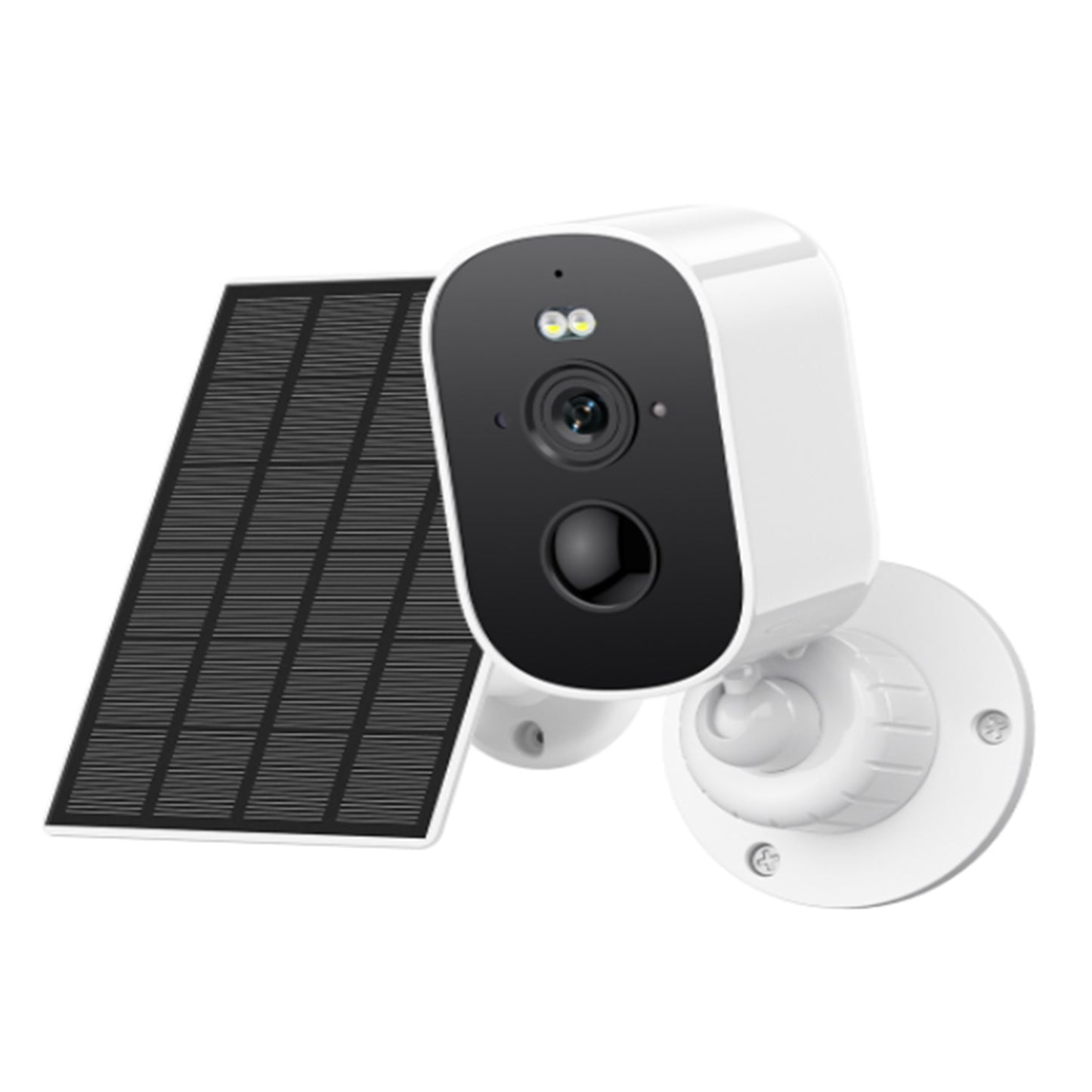 Camera supraveghere video PNI IP775S 5MP panou solar acumulator incorporat slot card micro SD vizibilitate nocturna audio bidirectional