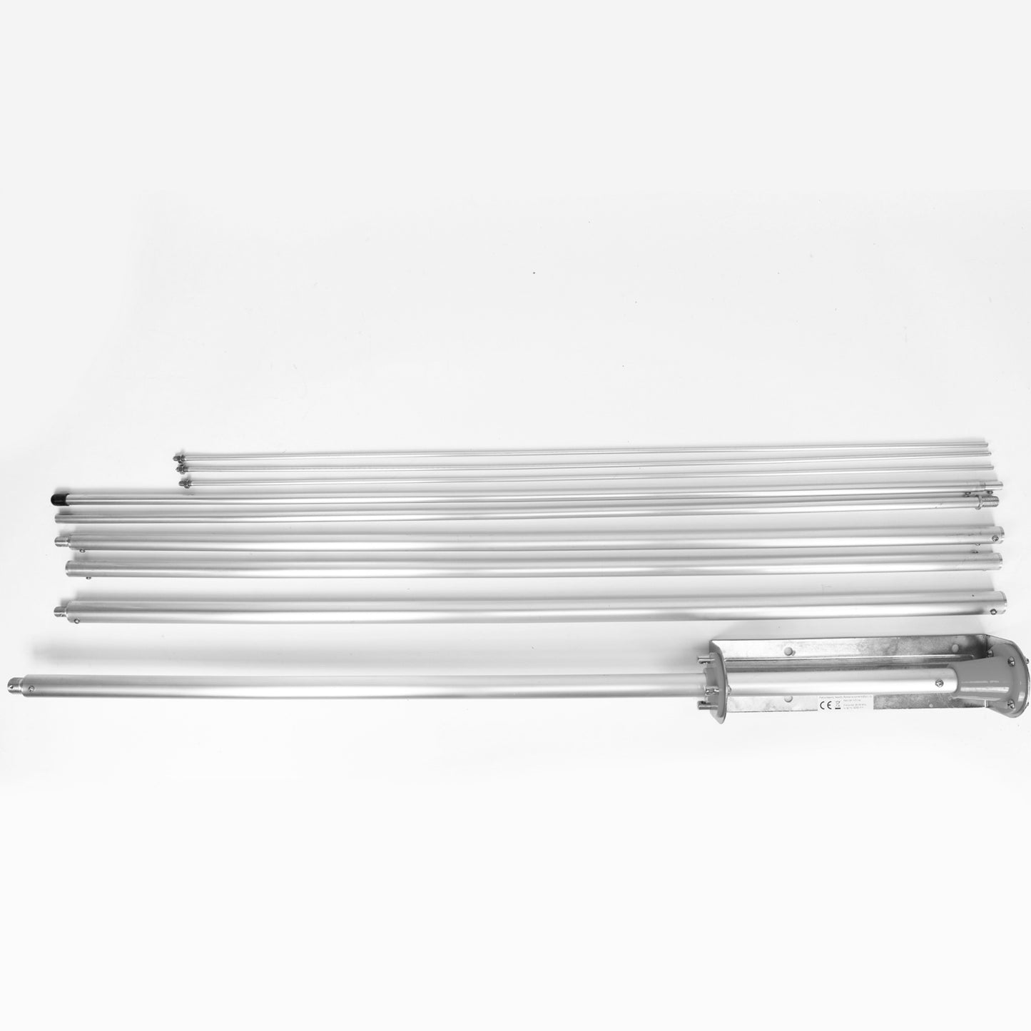 Antena de baza PNI DBA27 25-30 MHz, 620 cm, conector SO-239, 5 elementi, pentru cladiri